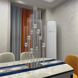 เชิงเทียนสำหรับงานแต่งงานของตกแต่งโต๊ะกลางที่สะดุดตา - Product Image 3