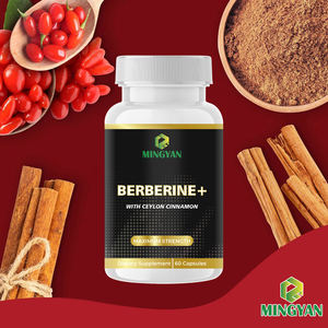 Pabrik saya Label pribadi kustom ekstrak Herbal alami Berberine Hcl kapsul suplemen Berberine kapsul - Product Image 2