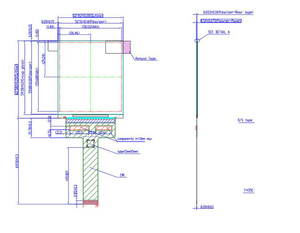 Módulo de Pantalla OLED Transparente de 2.95 Pulgadas, Resolución 1080x1200, Interfaz MIPI, 100 cd/m² para Dispositivos Móviles - Product Image 4