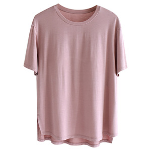 Magliette da Notte Estive in Modal per Donna con Imbottitura sul Petto, Lingerie Morbida, Pigiama Casual per Casa, Disponibili in Stock - Product Image 5