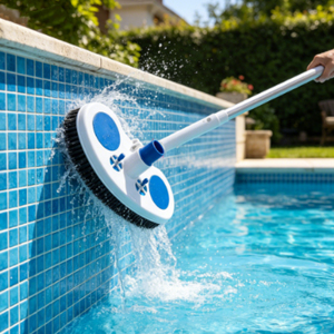 Tête d'<span class=keywords><strong>aspirateur</strong></span> universelle pour <span class=keywords><strong>piscine</strong></span>, nettoyeur manuel à aspiration avec brosse, compatible avec toutes les piscines <span class=keywords><strong>hors</strong></span> <span class=keywords><strong>sol</strong></span> et enterrées - Product Image 5