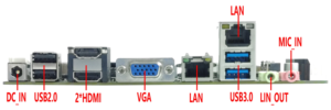 Placa base Lga 1150, placa base Micro Atx de, Mini CPU Core I7 HD VGA LVDS para uso industrial - Product Image 4