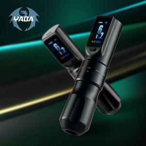 Máy phun xăm YABA 2400mah, tần số điều chỉnh được, chế độ chấm, động cơ không chổi than mạnh mẽ, bộ máy phun xăm không dây - Product Image 1