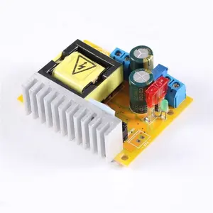 45-390V Step Up Power Supply Module Single Boost Converter Constant Current Adjustable Voltage