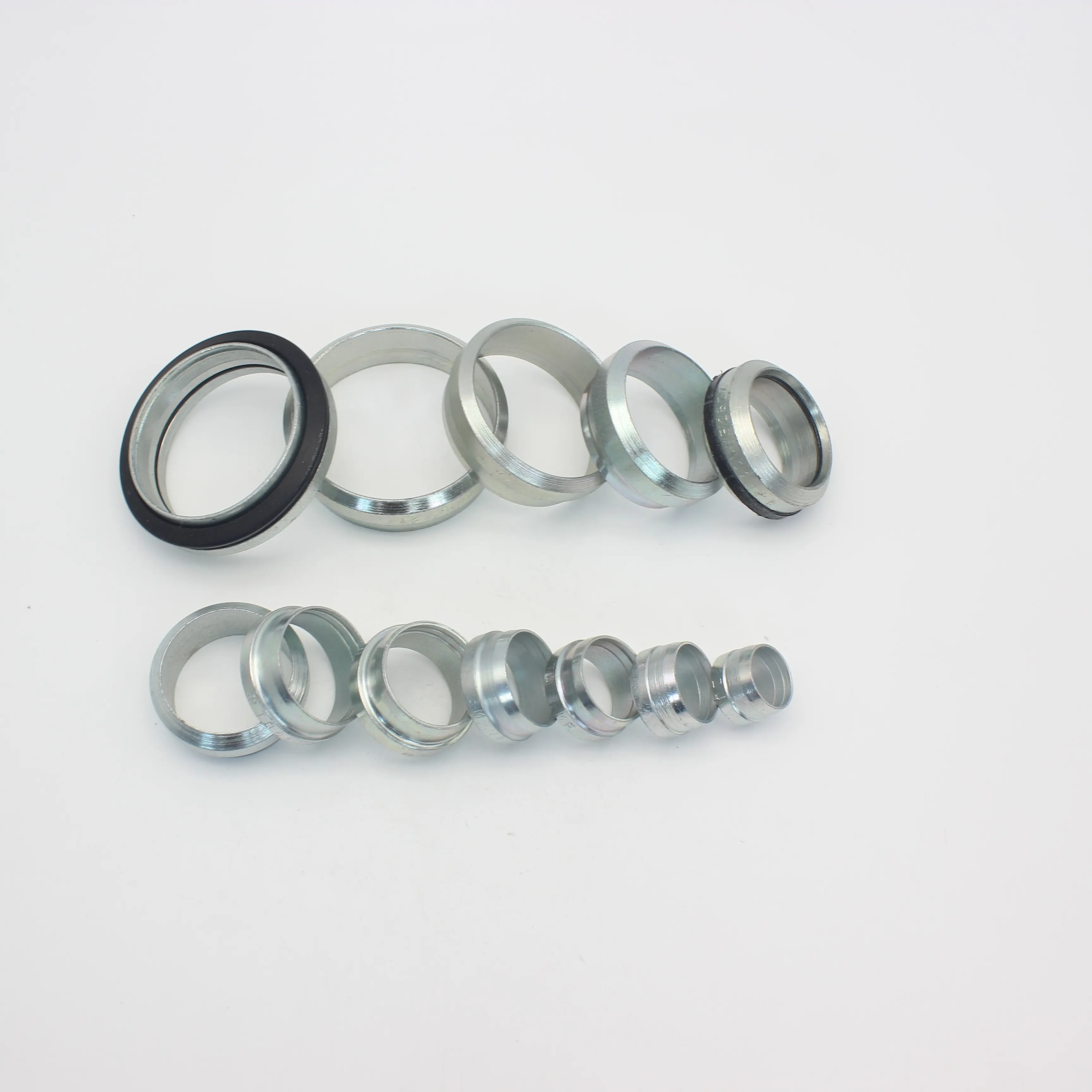 Carbon steel RL/RS cutting ring Hydraulic connector light heavy metric coupling cutting ring