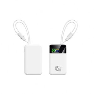 Batterie externe à charge rapide 65 W 20000 mAh, batterie externe 45 W à charge rapide, batterie externe 65 W 30000 mAh, format fin, compatible avec ordinateur portable - Product Image 4