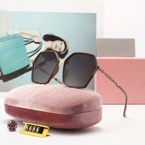 Gafas de Sol de playa de lujo para mujer 8688, lentes polarizadas HD UV400, montura azul y rosa, gafas de sol polarizadas de moda para mujer - Product Image 2