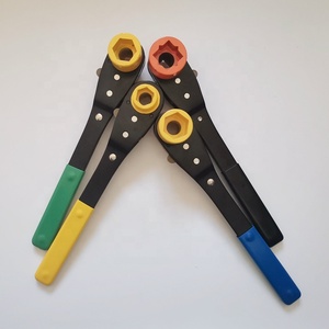 <span class=keywords><strong>Llave</strong></span> de carraca de liniero de extremo de enchufe cuadrado <span class=keywords><strong>doble</strong></span> 7/8 pulgadas x 3/4 pulgadas Longitud total 13 pulgadas - Product Image 5