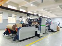 Machine de fabrication de sacs en papier ronds entièrement automatique ROKIN avec comptage automatique, équipement de fabrication de sacs de courses en papier