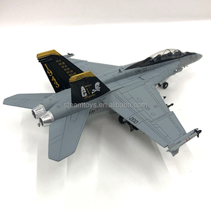 1:100 F-18B Hornet Strike Fighter Attack Model Diecast Military Plans Modèle réduit d'<span class=keywords><strong>avion</strong></span> en métal avec support pour les fans militaires Cadeau - Product Image 5