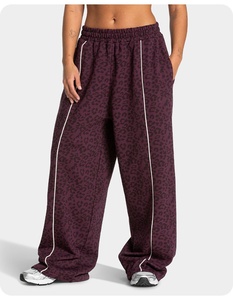<span class=keywords><strong>Pantalon</strong></span> de sport léopard sans couture pour <span class=keywords><strong>femme</strong></span>, taille haute, ample, extensible dans quatre directions, léger, respirant, séchage rapide, idéal pour le yoga en extérieur - Product Image 5
