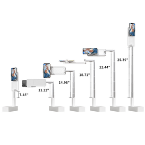 Accesorios para teléfonos móviles Nuevo 2025 Trpode Uso en el hogar Equipo de belleza Soporte de piso <span class=keywords><strong>flexible</strong></span> Trípode superior Anillo de luz con soporte - Product Image 1