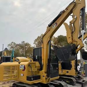 Hydraulic Crawler Excavator Used Caterpillar Cat 306e 306e2 Cat305 Cat305.5 Cat307 6ton <b>Mini</b> Excavator for sale - Product Image 1