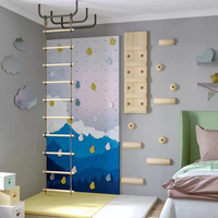 Panneau mural d'escalade intérieur/extérieur pour enfants Équipement d'entraînement physique récréatif Puzzle Mur d'escalade pour l'école