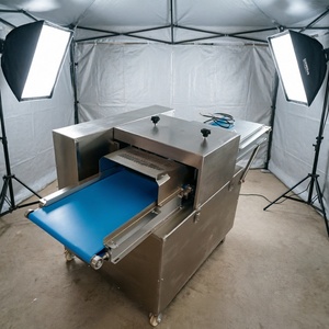 Máquina Portionadora de Carne Automática de Grado Industrial, Máquina Peladora de Carne Horizontal de Alta Velocidad para Cocina Central de Fábrica - Product Image 3