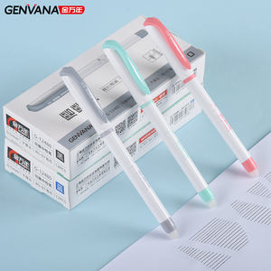 Bolígrafo <span class=keywords><strong>Borrable</strong></span> de Alta Calidad Genvana, Punta de Bala de 0.5 mm, Bolígrafos de Gel Borrables con Borrador - Product Image 1