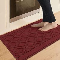 Tapis de cuisine lavables, rembourrés, tuftés, en polypropylène, antidérapants, absorbants, avec envers antidérapant en latex, anti-fatigue