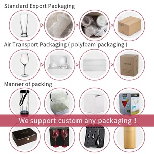Vente spéciale artisanale à la main, ensemble unique de verres à vin et à champagne à rayures verticales - Product Image 6