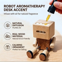 Purificateur d'air portable haut de gamme pour voiture, à clipser sur grille d'aération, en bois, diffusion naturelle de parfum par évaporation, sans électricité, décoration