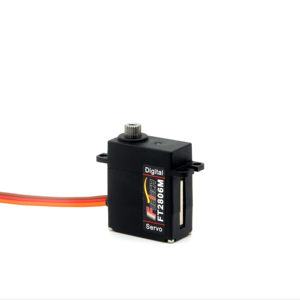 Feetech ft2806m <span class=keywords><strong>6</strong></span> kg cm 180 độ kỹ thuật số nhựa bánh <span class=keywords><strong>servo</strong></span> <span class=keywords><strong>6</strong></span> V RC Robot bay không người lái phản ứng nhanh - Product Image 1