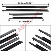 Kit de Baguettes d'Étanchéité Extérieures de Vitre de Porte pour 4Runner 1995-2002 et Ceinture de Porte pour Hilux Surf N180