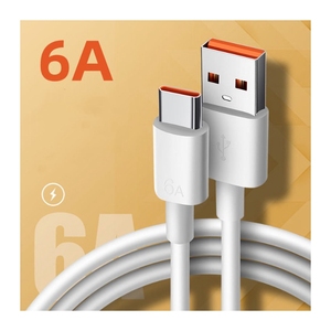 Điện thoại di động 6A sạc nhanh cáp dữ liệu USB-C Cáp Android gốc Giảm giá Lớn 1m Loại C Cáp sạc USB-C cho Huawei - Product Image 1