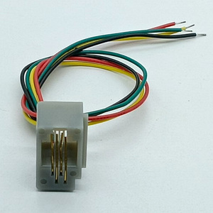 Conector Modular 616E 4P4C RJ9 hembra PCB Jack para teléfono auricular dispositivo <span class=keywords><strong>de</strong></span> comunicación accesorio <span class=keywords><strong>de</strong></span> montaje <span class=keywords><strong>de</strong></span> placa <span class=keywords><strong>de</strong></span> circuito - Product Image 3