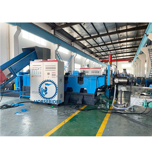 Accomplissez l'usine automatique de machine de recyclage de pelletisation en plastique de chargeur de force de broyeur pour le <span class=keywords><strong>film</strong></span> de pe de pp - Product Image 4