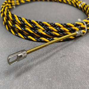 <span class=keywords><strong>Tire</strong></span>-<span class=keywords><strong>fil</strong></span> électrique 4 mm 50 m (165 pi) en PET pour 3 fils torsadés avec ressort de guidage, boîtier et poignée optimisés - Product Image 5