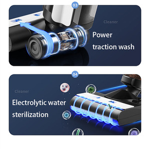 Máy hút bụi tự động hiện đại, hút khô và ướt, không dây, tích hợp chức năng lau sàn đứng - Product Image 5