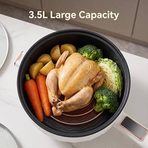 <span class=keywords><strong>Mini</strong></span>-casserole multifonctionnelle de 3,5 L pour usage domestique, antiadhésive - Product Image 5