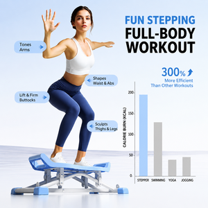 Nuevo Diseño de Equipo de Gimnasio en Casa, Simulador de <span class=keywords><strong>Escaleras</strong></span>, Máquina de Esquí con Asa, Entrenamiento de Pilates y Abdominales - Product Image 6