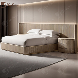Giường ngủ Defaico Luxury Faddish cao cấp, chất liệu gỗ sồi Châu Âu, có thể tùy chỉnh màu sắc - Product Image 1