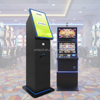 UNISPOT Initial D Arcade Makinesi PeakDual Oyun Kabini PCAP Dokunmatik Ekranlı Ödüllü Oyun Kiosku Nakit Dağıtıcılı Çelik Konstrüksiyonlu Oyun