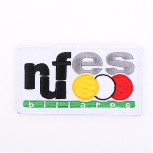 Unique Letter Embroidery Patch Customized <strong>Edge</strong> Supplier Small <strong>Iron</strong> <strong>on</strong> Word Embroidery Patches for Garments - Product Image 1