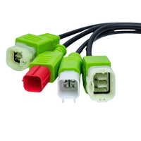 OBD2-Diagnosekabel für Kawasaki Z/Ninja/Versys/Vulcan-Serie Motorräder - 4-in-1 4-Pin/6-Pin-Anschluss