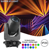 420W 311W 1.5 °   Projecteur à tête mobile DMX RDM 350 à double prisme magnétique pour concerts, clubs, tournées, locations et spectacles