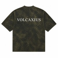T-shirt Oversize Premium 240g Vierge, Coupe Minimaliste Moderne, 100% Coton Filé Anneau, Impression Logo Personnalisé, Alternative de Marque de Luxe