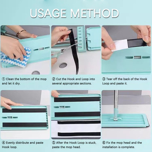 Pita pengikat yang kuat, kait dan <span class=keywords><strong>Loop</strong></span> kekuatan kuat, pita pengencang yang dapat digunakan kembali, pegangan yang sangat baik, Strip kait dan <span class=keywords><strong>Loop</strong></span> dengan perekat - Product Image 5