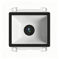 AD527 Lector de Códigos de Barras Integrado de Largo Alcance 1600*1200 con Escáner QR, USB, RS232, TTL232 para Peaje, Estacionamiento y Torniquete