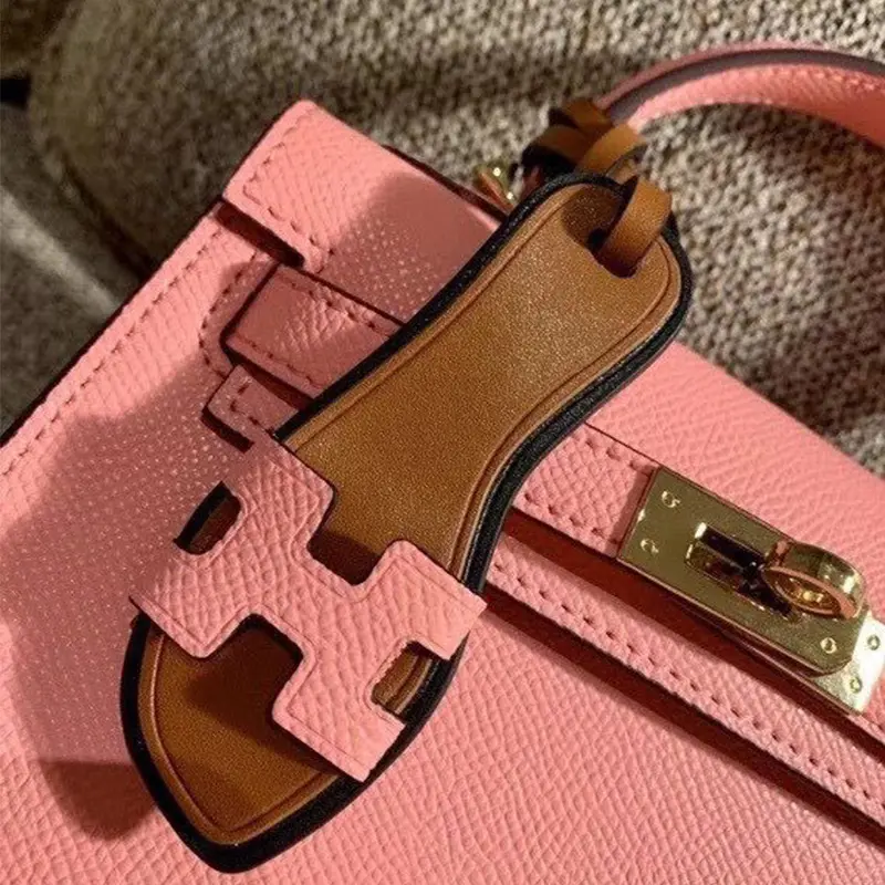 New Style Fashion luxury Designer Leather Mini Bag Pendant Key Ring Shoe Keychains bag charms