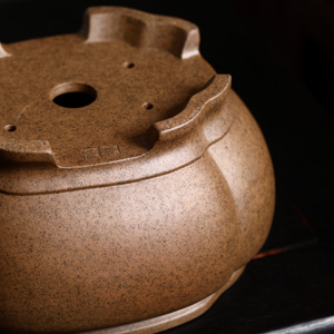 Maceta de Arcilla Morada para Bonsái, Cocida al Horno con Leña, de Alta Calidad - Product Image 3