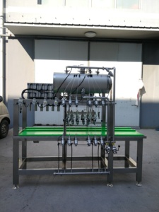 Petite <span class=keywords><strong>Machine</strong></span> de remplissage de bouteilles de bière à <span class=keywords><strong>pression</strong></span> de comptoir à vendre - Product Image 6