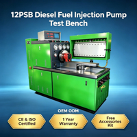 Equipo de Calibración de Inyección de Combustible, Banco de Pruebas para Bomba de Inyección Diesel de 12 Cilindros 12PSB, Máquina de Prueba para Bombas VE
