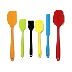 Food-grade Multicolor <b>Silicone</b> Spatula <b>Baking</b> Cooking Mixing High Heat Resistance Non-stick Dishwasher Safe BPA-Free - Product Image 5