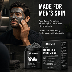 <span class=keywords><strong>Masque</strong></span> Nettoyant Naturel et Bio pour Hommes OEM/OBM – <span class=keywords><strong>Masque</strong></span> à l'<span class=keywords><strong>Argile</strong></span> Purifiant en Profondeur et Contrôlant le Sébum pour les Soins de la Peau - Product Image 6