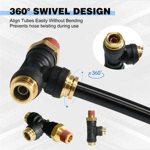 אביזרי הבלם אוויר נקודה מפלסטיק עיצוב קומפקטי, התנגדות בלחץ גבוה למערכות הבלמים משאית - Product Image 3