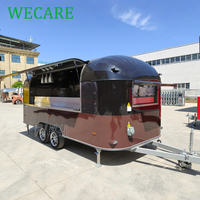 Remorque de restauration mobile WECARE certifiée COC, entièrement équipée, pour bar à expresso commercial, boissons et traiteur, cuisine mobile, food truck