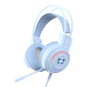 Audífonos Supraaurales con Cable, RGB Estático, Ultraligeros, con Cancelación de Ruido, para PS4, PS5, <span class=keywords><strong>Xbox</strong></span> <span class=keywords><strong>Series</strong></span> <span class=keywords><strong>X</strong></span>, V9RGB, Micrófono LED, para Juegos - Product Image 2