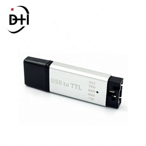 Aluminum Shell CP2102 <b>USB</b> <b>2.0</b> To TTL UART Module 5Pin Serial Converter STC Replace FT232 Module Support 5V 3.3V - Product Image 3
